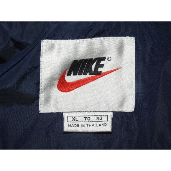 Vintage 1990s Nike White Label Full Zip Running Windbreaker Jacket Men's XL - Picture 8 of 13